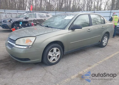 2005 Chevrolet Malibu Ls из США, поврежденный, VIN 1G1ZT52845F275494